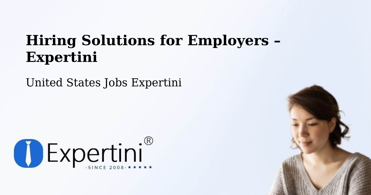Hiring Solutions for Employers in Calera - Calera, United States Jobs Expertini