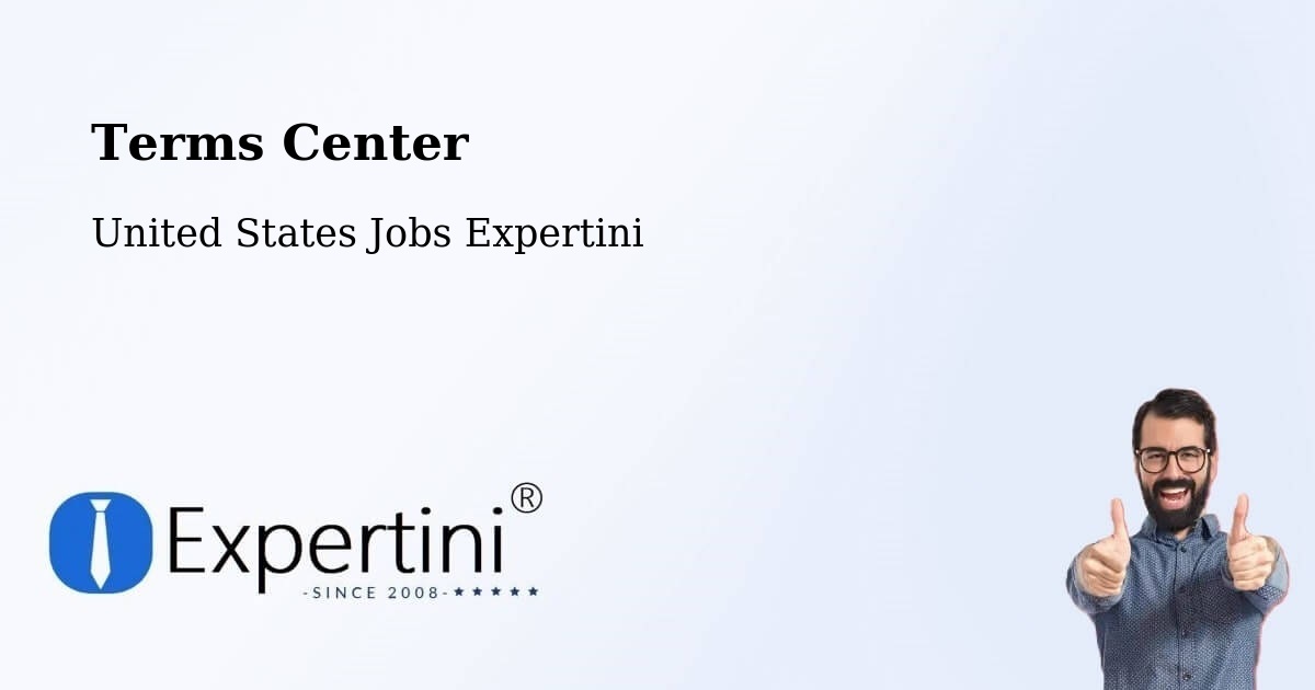 Terms of Service – Calera - United States Jobs Expertini